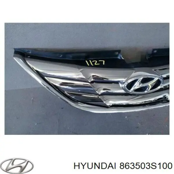 863503S700 Hyundai/Kia rejilla de radiador