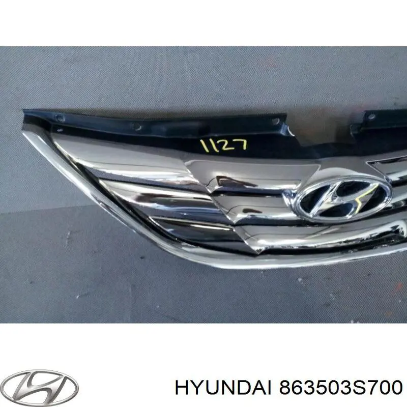 Rejilla delantera Hyundai/Kia 863503S700 precio, desde 353,86 EUR