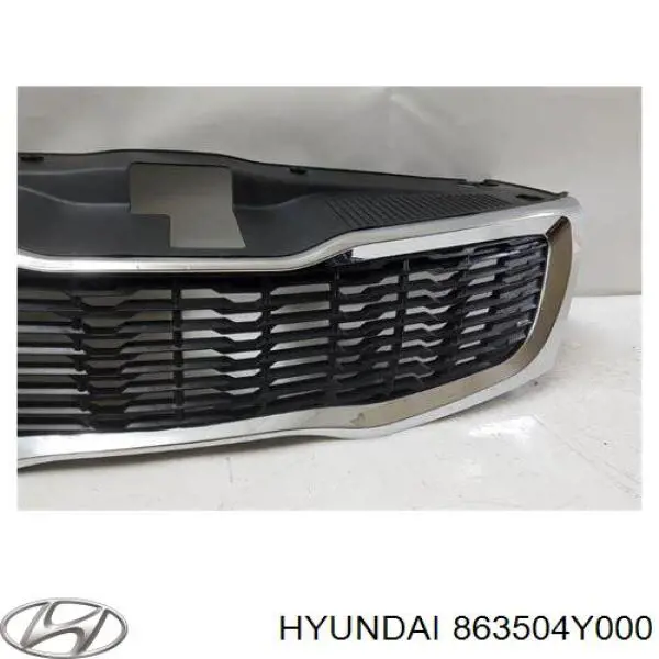 Comprar 863504Y000 Hyundai/Kia Rejilla frontal