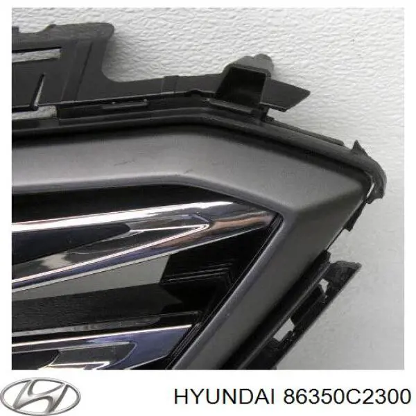 86350C2300 Hyundai/Kia panal de radiador