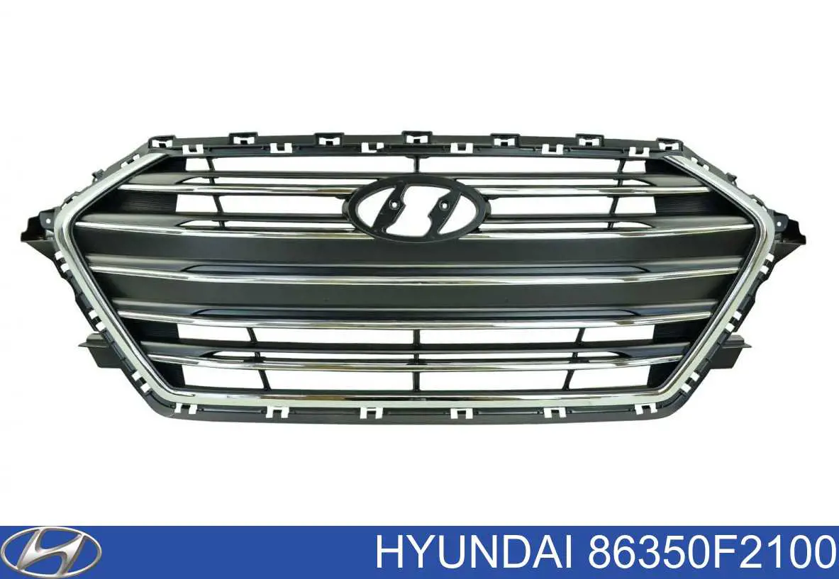 86350F2100 Hyundai/Kia panal de radiador