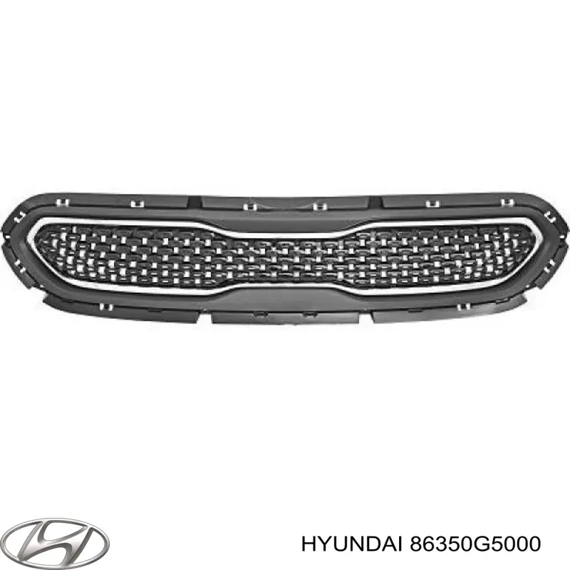 Rejilla delantera Hyundai/Kia 86350G5000 precio, desde 180,05 EUR