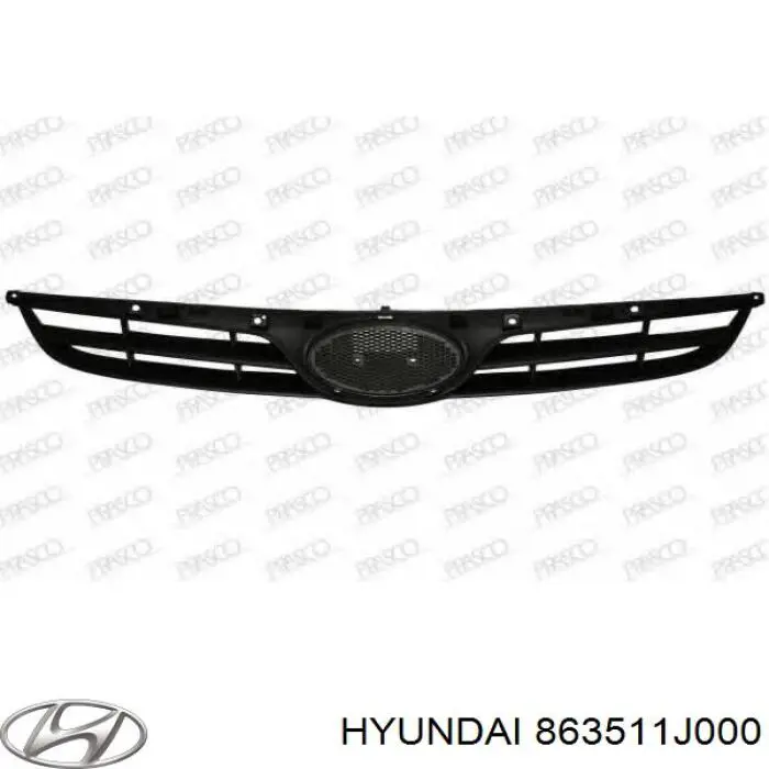 Parrilla Hyundai I20 Hyundai I20 (PB) 