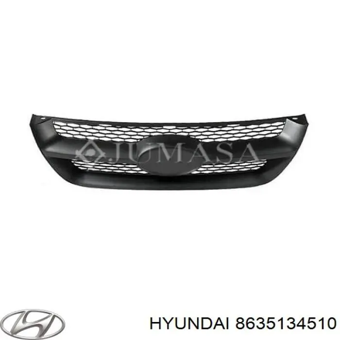 8635134510 Hyundai/Kia parrilla
