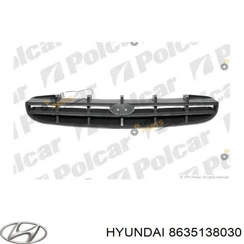 8635138030 Hyundai/Kia parrilla