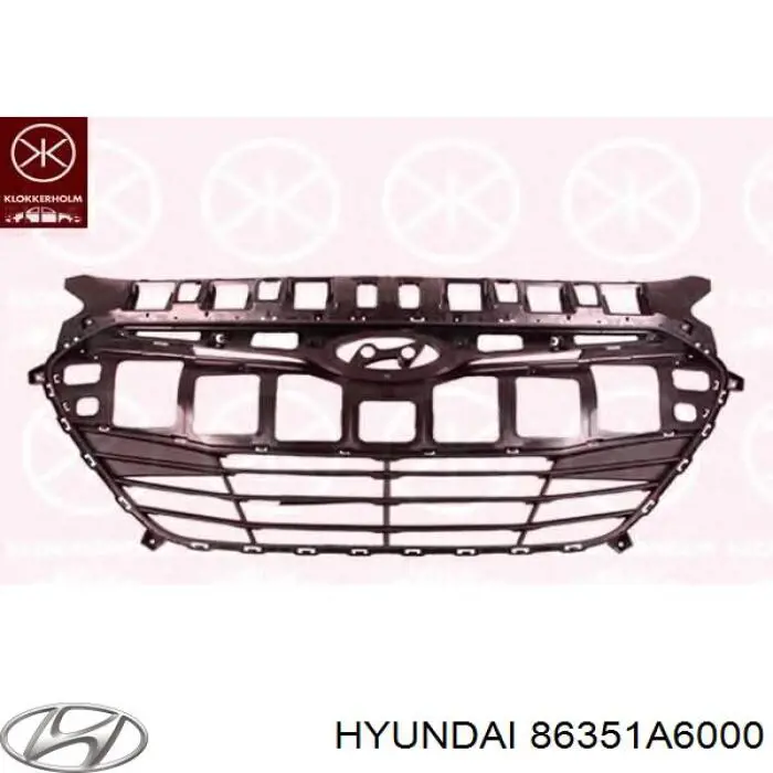 Rejilla delantera Hyundai/Kia 86351A6000 precio, desde 92,73 EUR