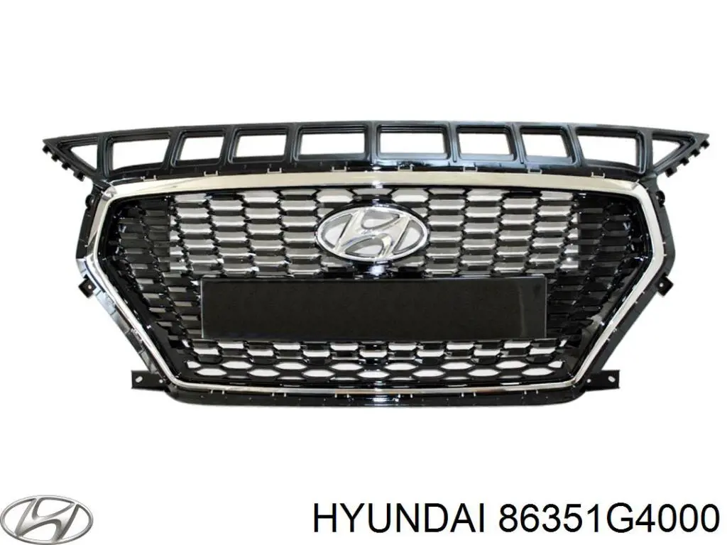 Comprar 86351G4000 Hyundai/Kia Rejilla frontal