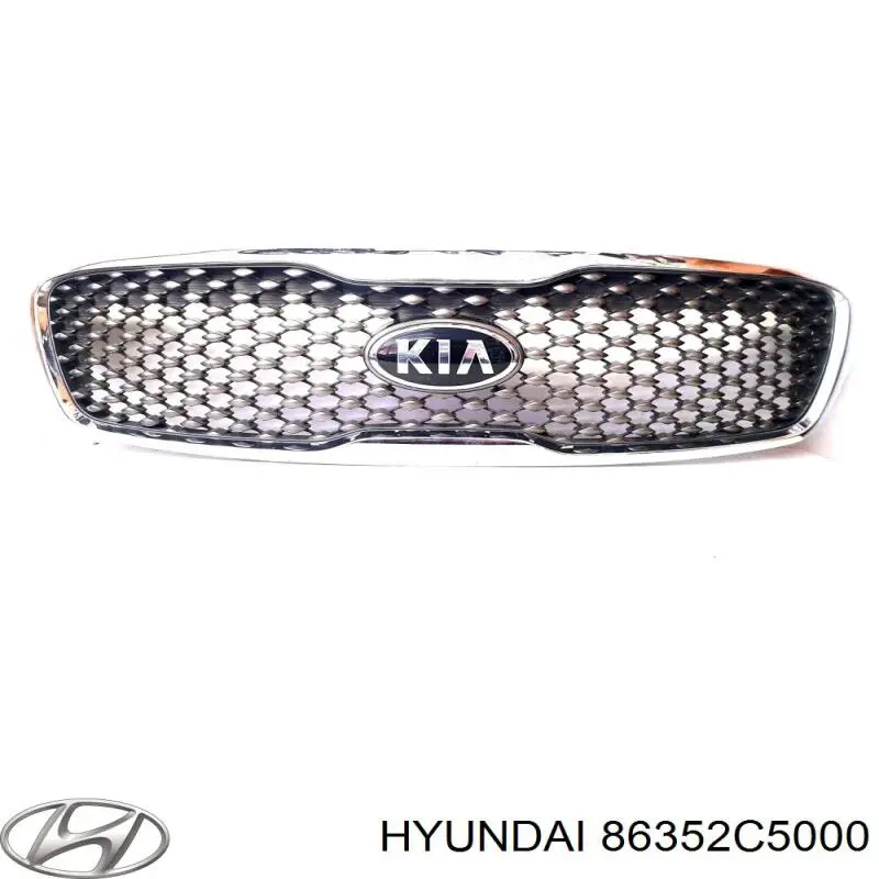 Rejilla delantera KIA Sorento III SUV (C5, UM) (2014 - 2020) precio, desde 346,99 EUR