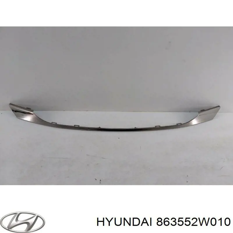 863552W010 Hyundai/Kia moldura de rejilla de radiador inferior