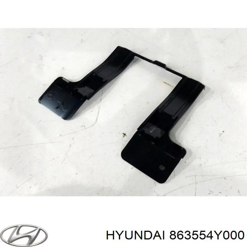 863554Y000 Hyundai/Kia soporte de parrilla del radiador