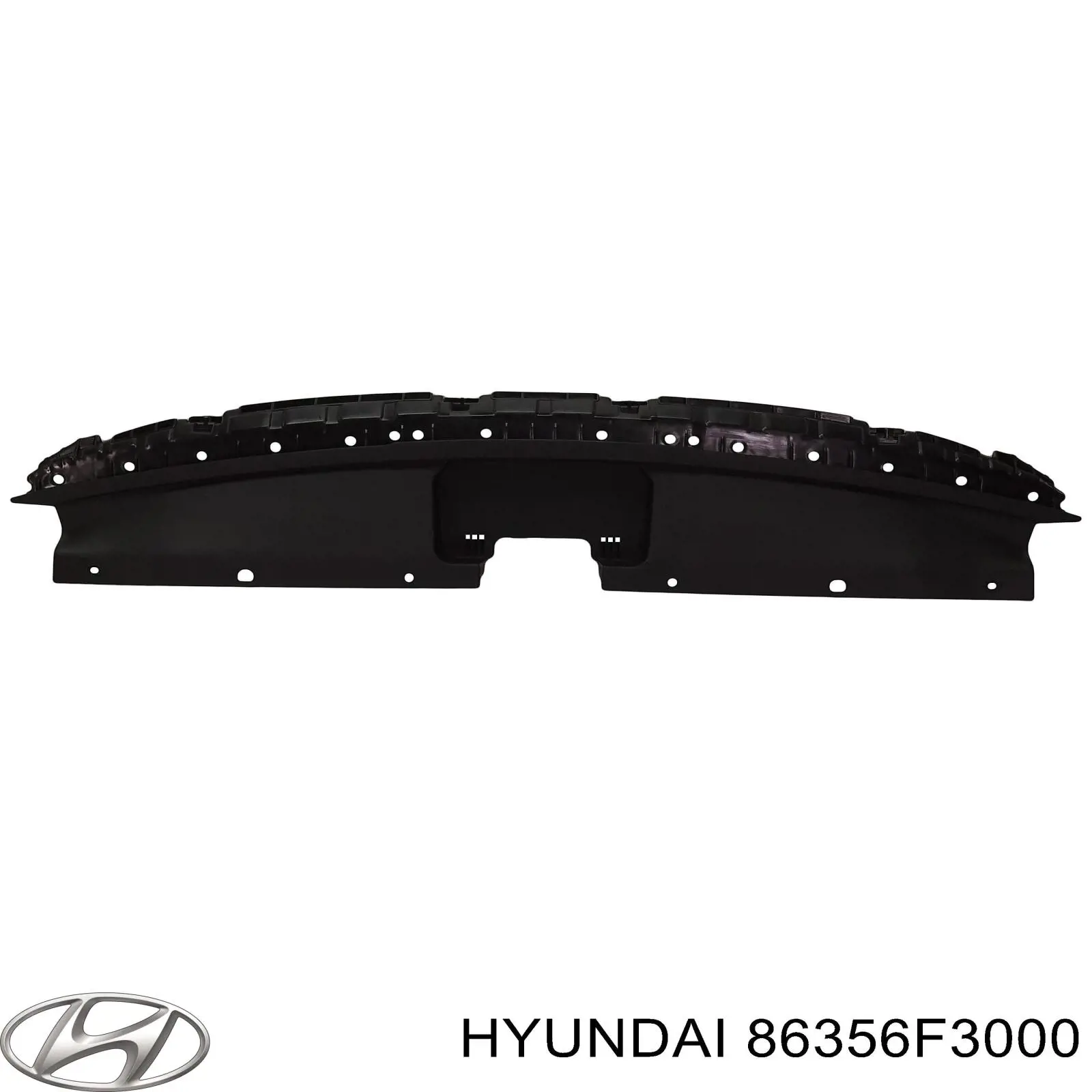 86356F3000 Hyundai/Kia Cubierta superior del panel frontal (soporte del radiador)