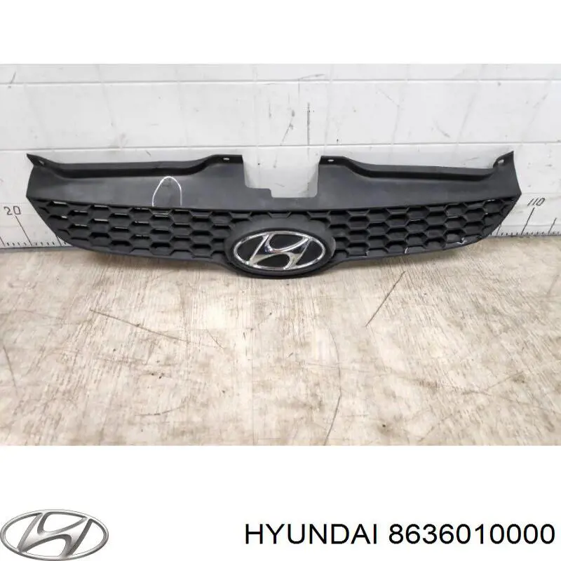 8636010000 Hyundai/Kia rejilla de radiador