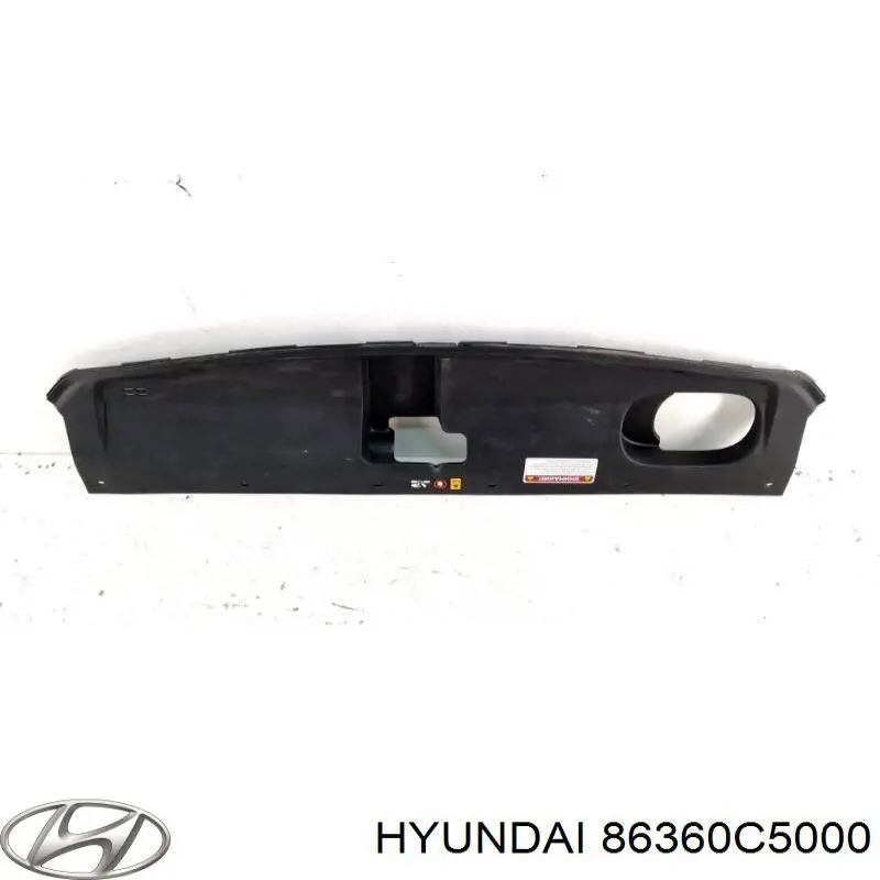 86360C5000 Hyundai/Kia Cubierta superior del panel frontal (soporte del radiador)