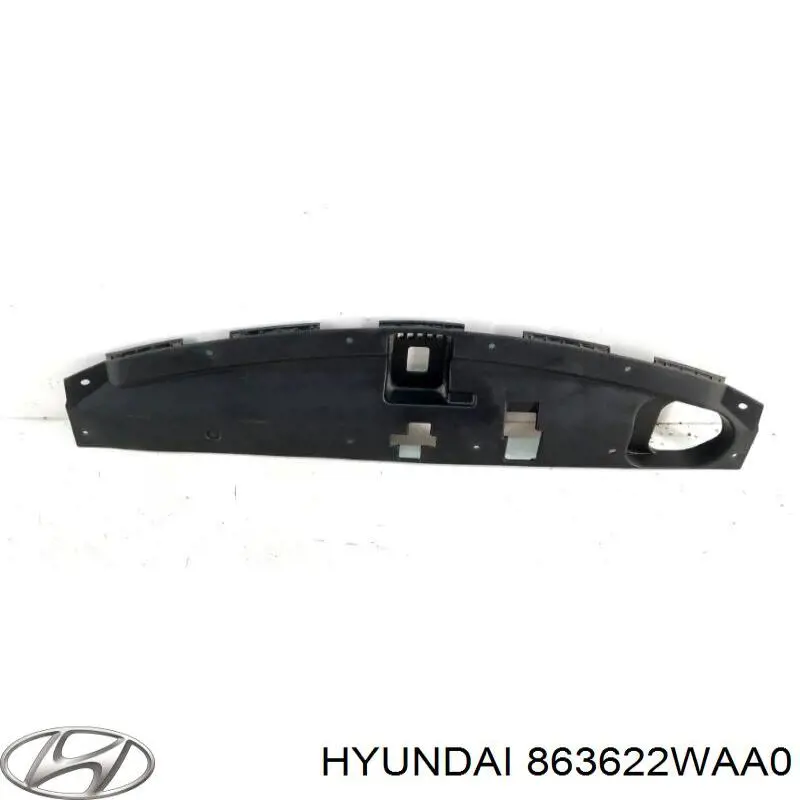 863622WAB0 Hyundai/Kia ajuste panel frontal (calibrador de radiador Superior)