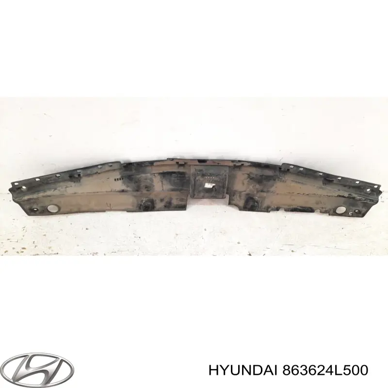 863624L500 Hyundai/Kia cubierta de soporte para difusor de radiador, superior