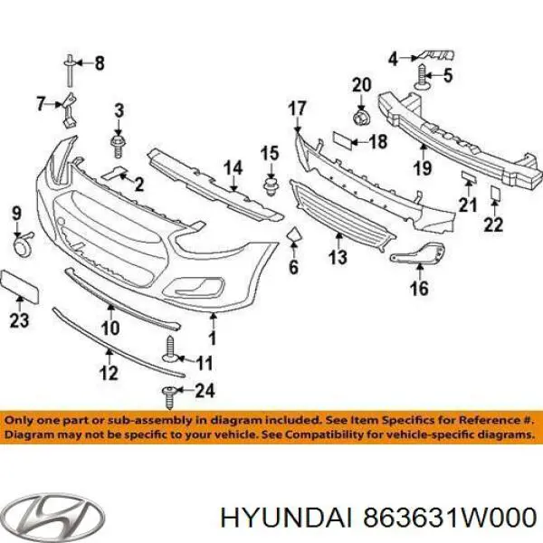 863631W000 Hyundai/Kia