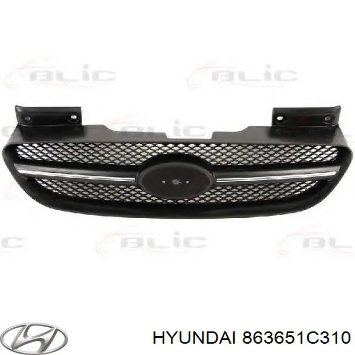 Comprar 863651C310 Hyundai/Kia Rejilla frontal