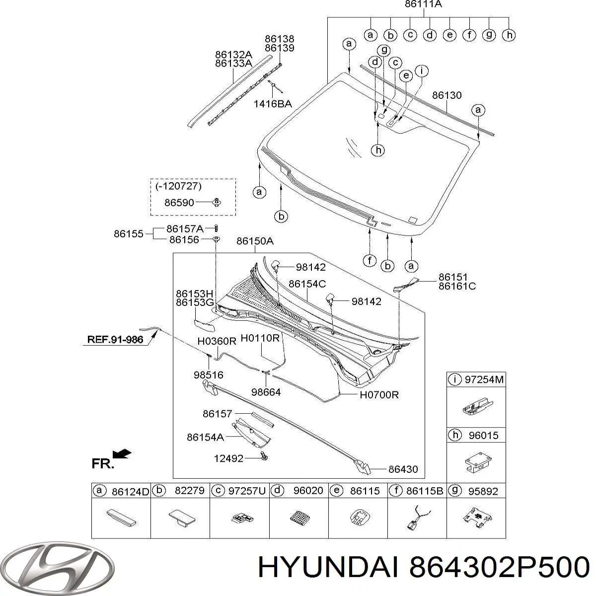 864302P500 Hyundai/Kia