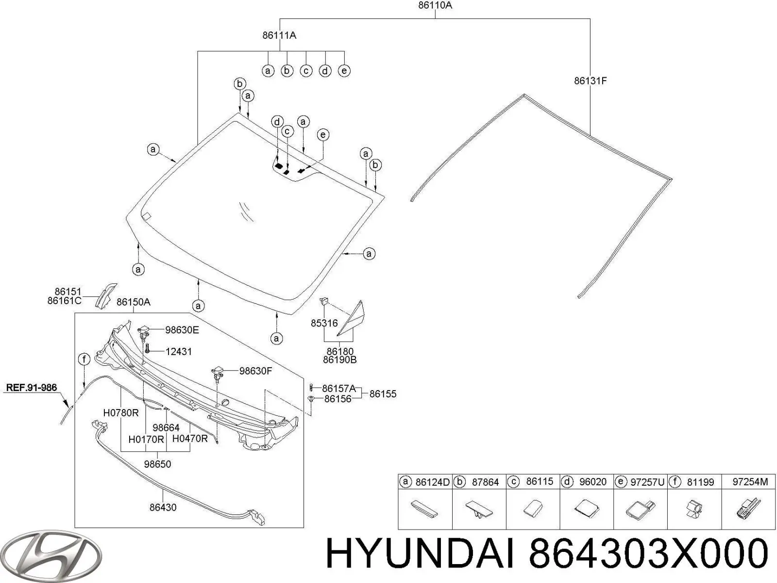 864303X000 Hyundai/Kia