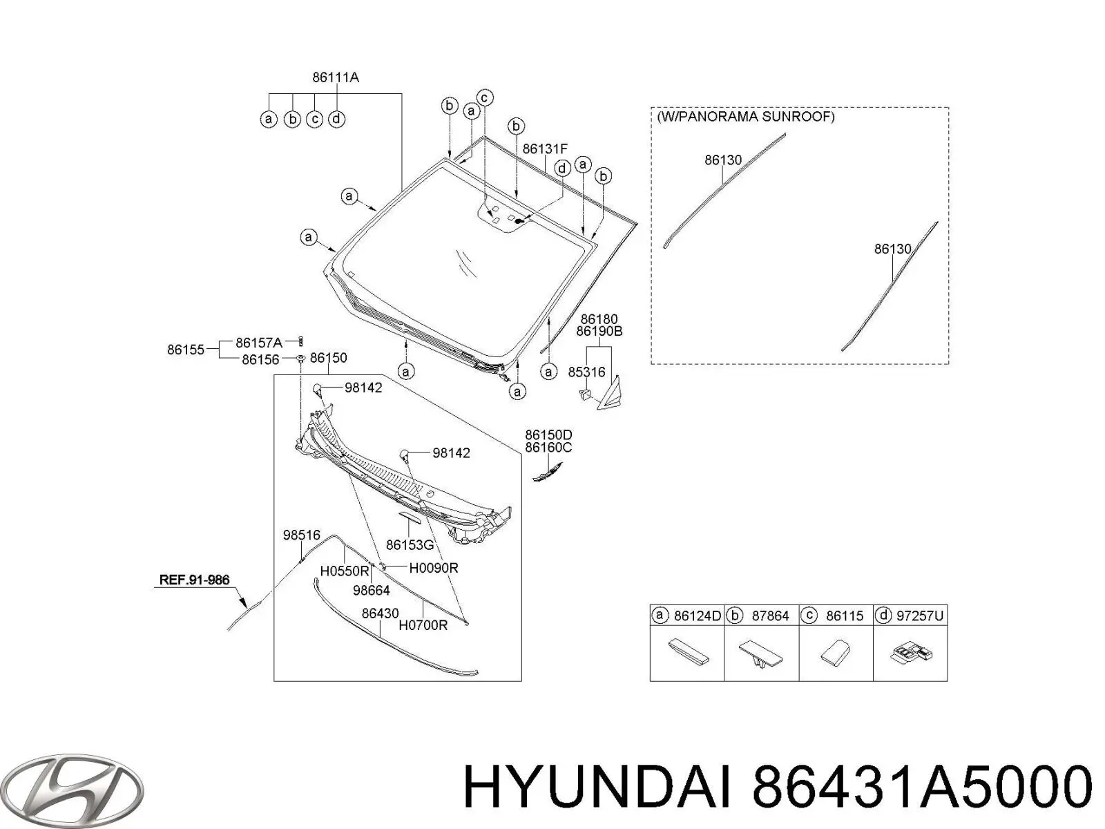 86431A5000 Hyundai/Kia