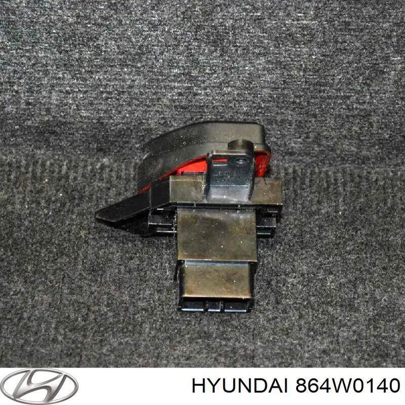 Boton warning 864W0140 Hyundai/Kia