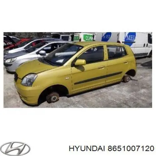Comprar 8651007120 Hyundai/Kia Defensa delantera