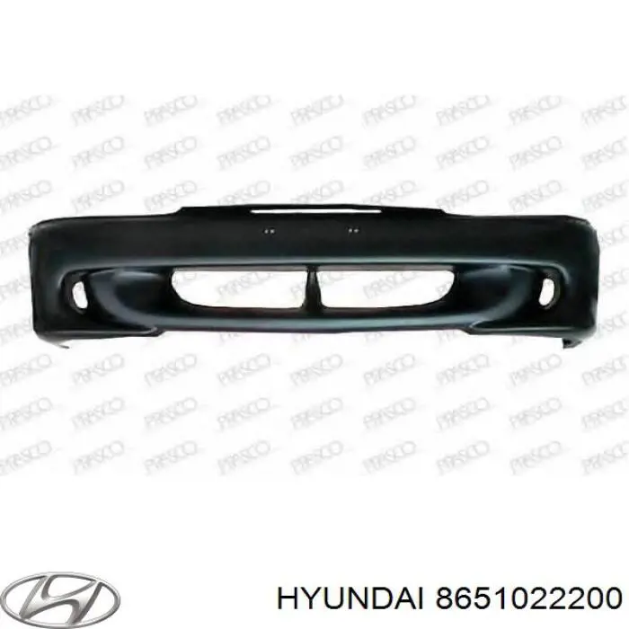 8651022200 Hyundai/Kia paragolpes delantero