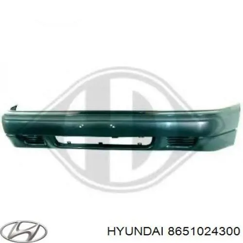 8651024300 Hyundai/Kia paragolpes delantero