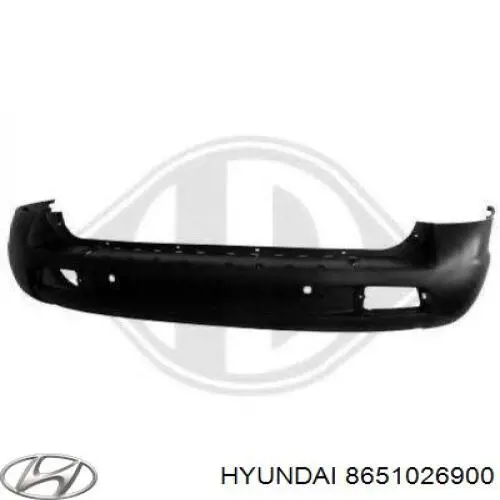 Comprar 8651026900 Hyundai/Kia Defensa delantera