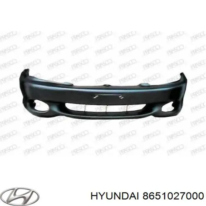 Parachoques delantero Hyundai Coupe I coupé (RD) (1996 - 2002) precio, desde 393,49 EUR
