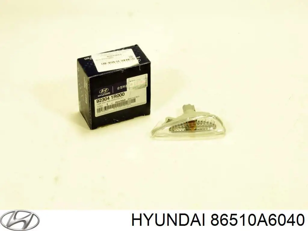 86510A6040 Hyundai/Kia paragolpes delantero