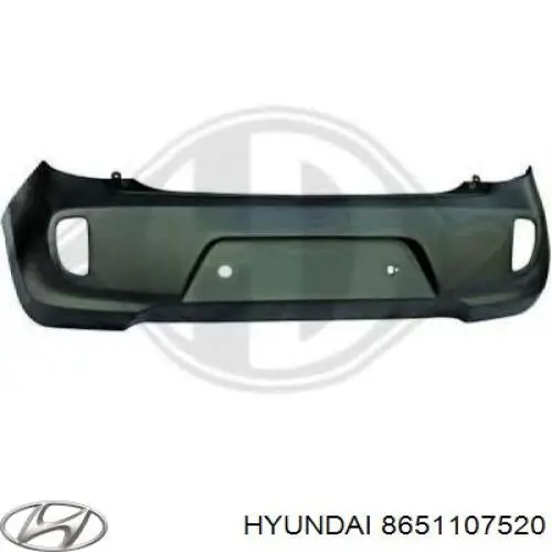 Comprar 8651107520 Hyundai/Kia Defensa delantera