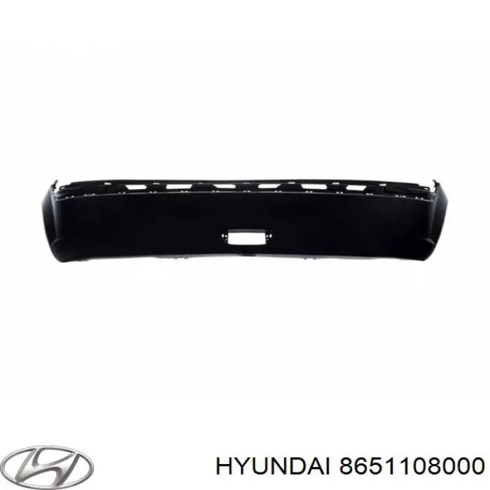 8651108000 Hyundai/Kia parachoques trasero