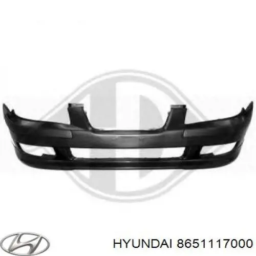 Parachoques delantero Hyundai/Kia 8651117000 precio, desde 167,60 EUR