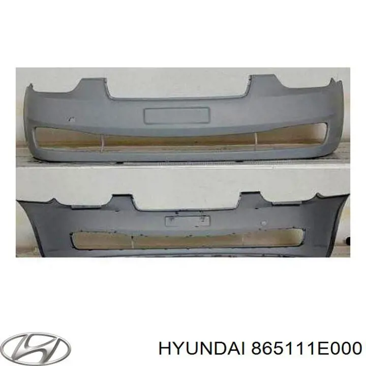 Comprar 865111E000 Hyundai/Kia Defensa delantera