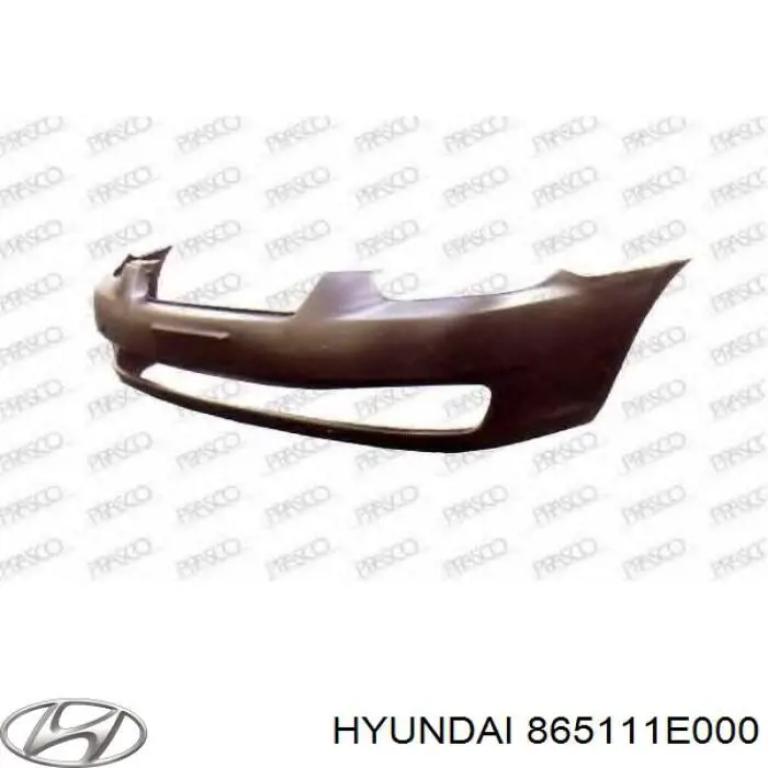 865111E000 Hyundai/Kia paragolpes delantero