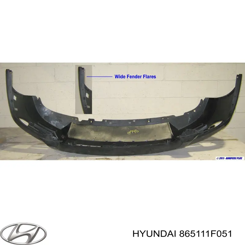 Parachoques delantero Hyundai/Kia 865111F051 precio, desde 224,56 EUR
