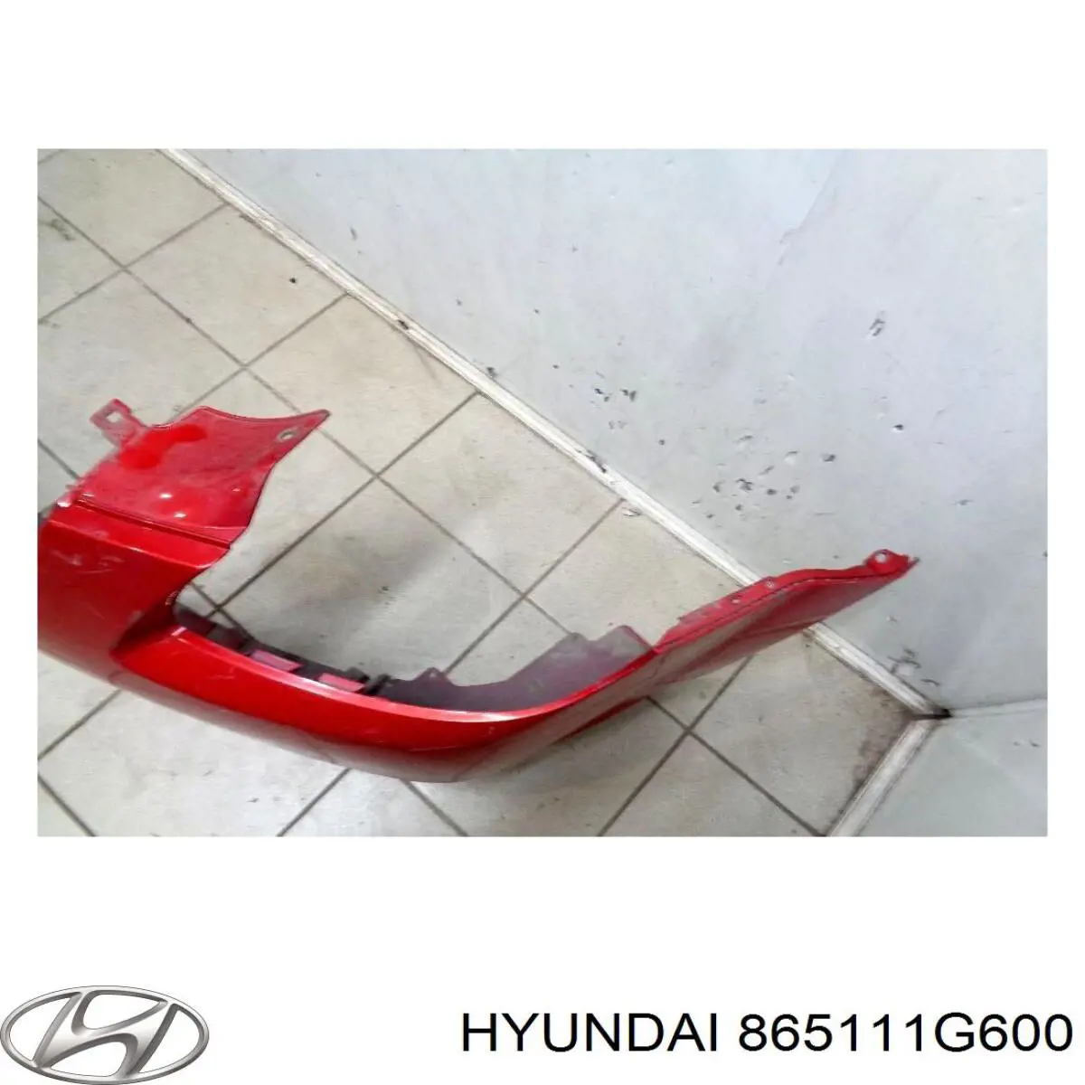 865111G600 Hyundai/Kia Paragolpes delantero