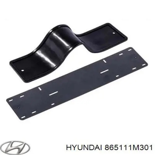 865111M301 Hyundai/Kia paragolpes delantero
