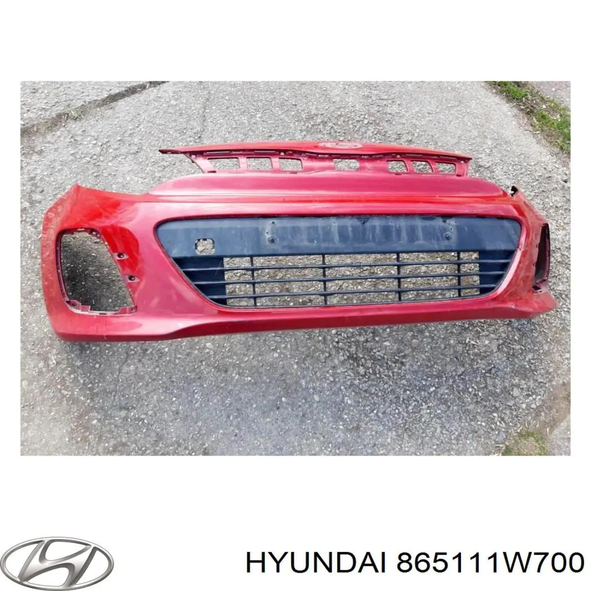 865111W700 Hyundai/Kia paragolpes delantero