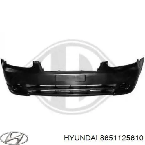 Parachoques delantero Hyundai/Kia 8651125610 precio, desde 53,54 EUR