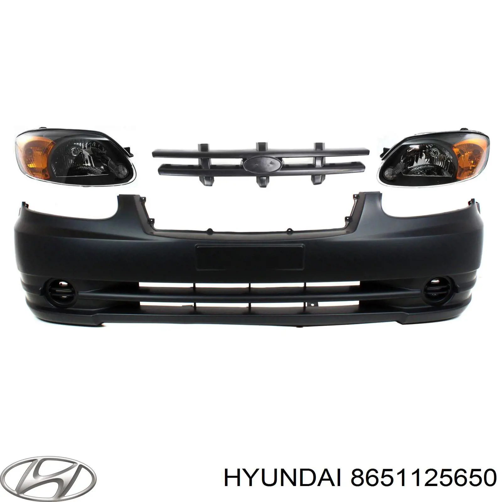 8651125650 Hyundai/Kia paragolpes delantero