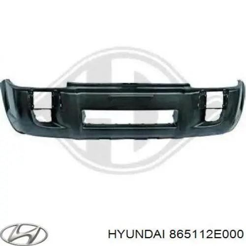 865112E000 Hyundai/Kia paragolpes delantero