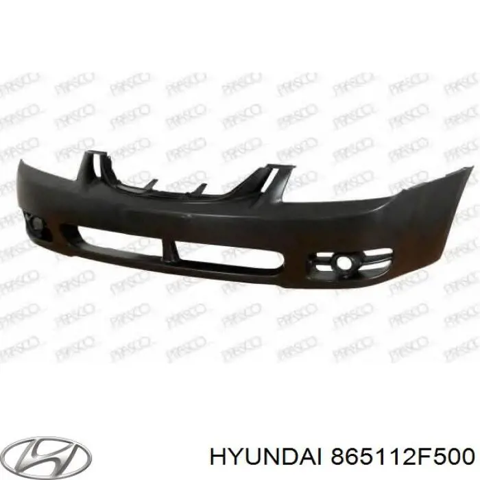 865112F500 Hyundai/Kia paragolpes delantero