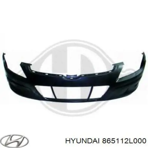 865112L000 Hyundai/Kia paragolpes delantero