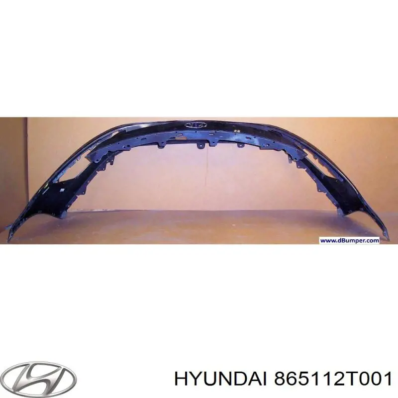 865112T001 Hyundai/Kia Paragolpes delantero