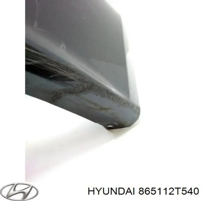 Paragolpes 865112T540 Hyundai/Kia