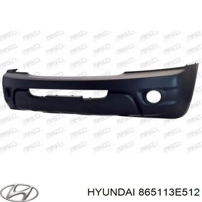 865113E512 Hyundai/Kia paragolpes delantero