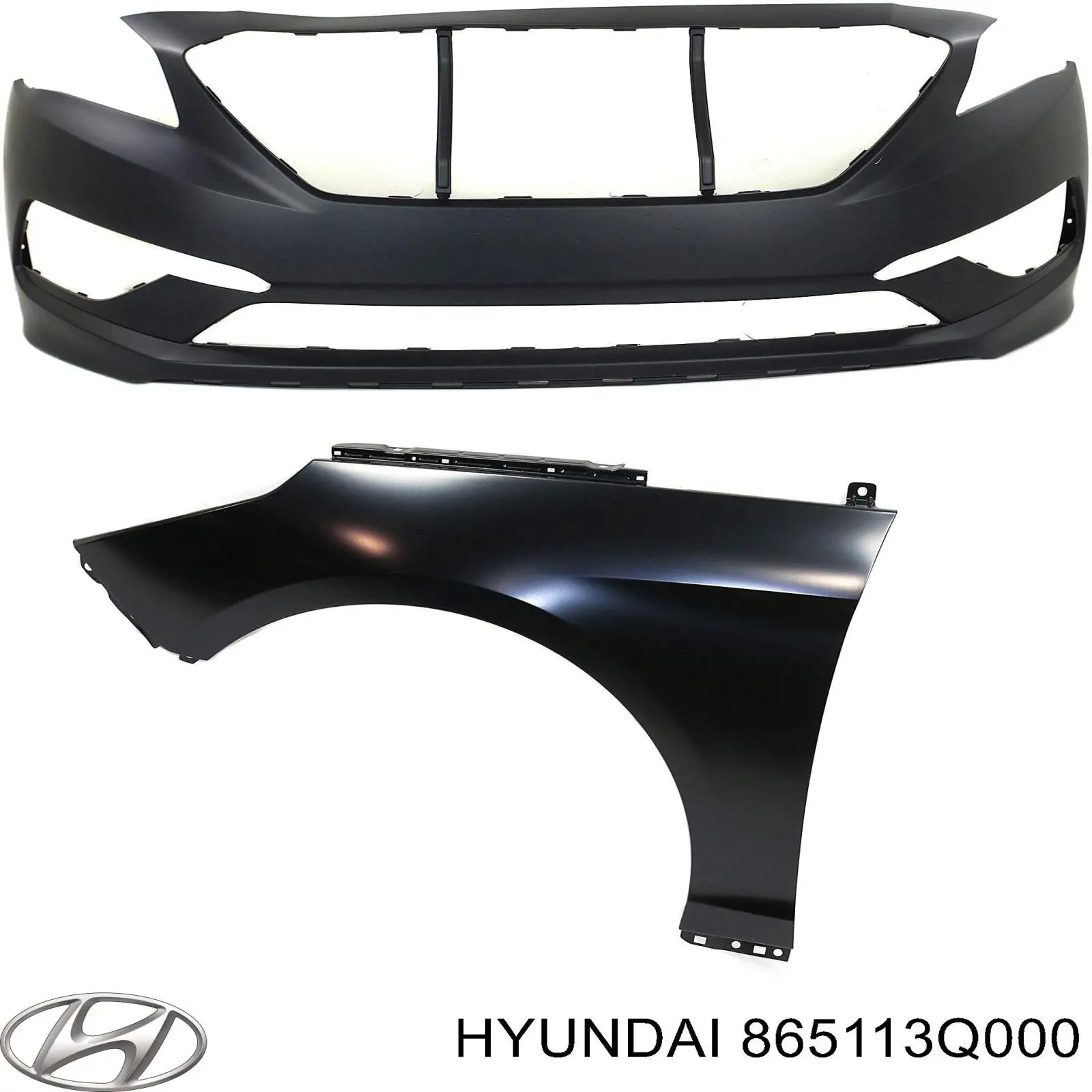 Parachoques delantero Hyundai Sonata YF