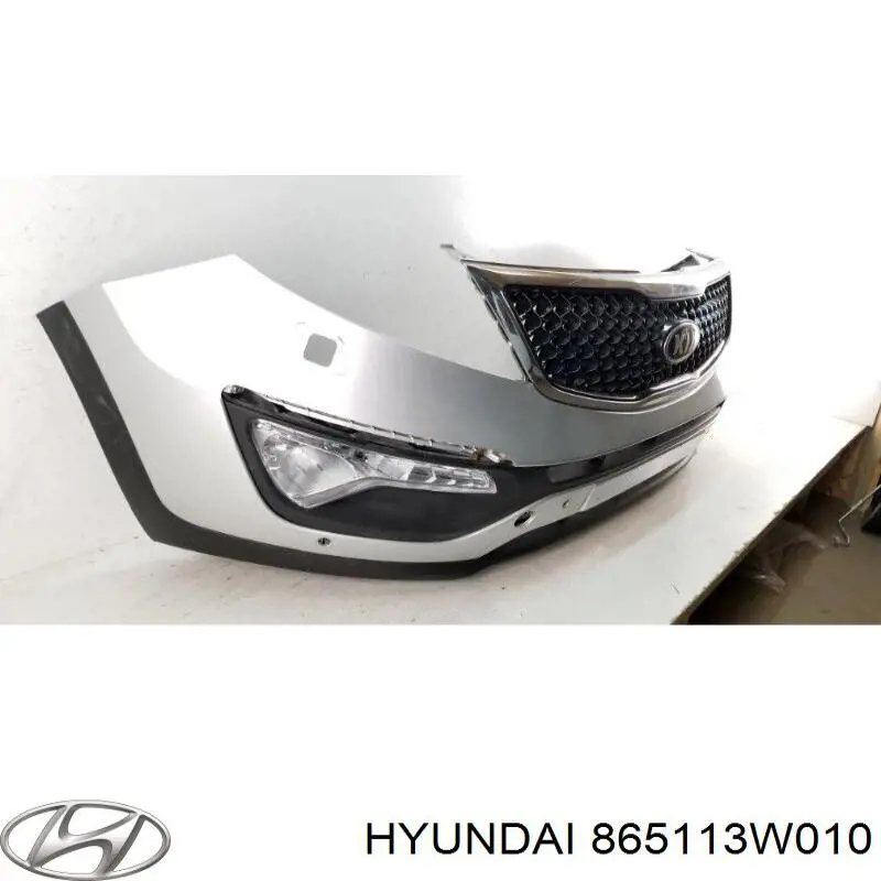 Paragolpes 865113W010 Hyundai/Kia